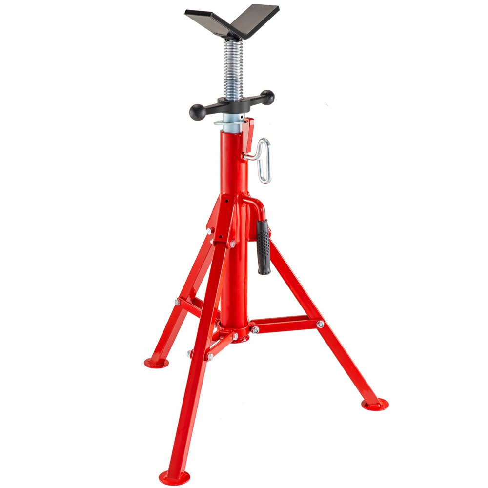1107 V-Head - Adjustable Pipe Stand 28"-52", 2500 lb Capacity