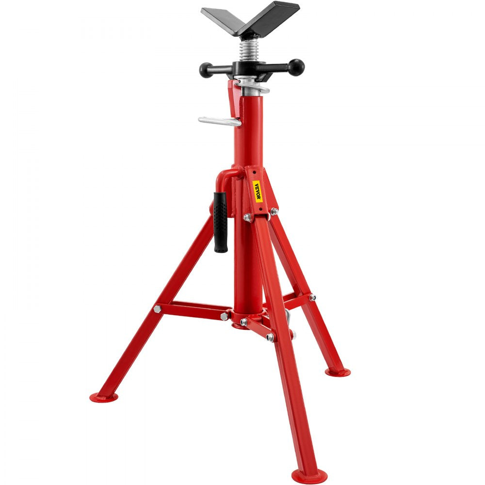 1107S V-Head - Adjustable 28-52" Steel Pipe Stand, 2500 lbs Capacity