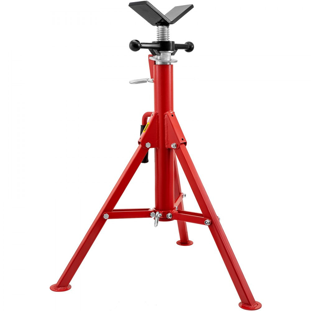 1107S V-Head - Adjustable 28-52" Steel Pipe Stand, 2500 lbs Capacity
