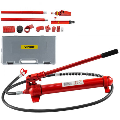 010843999116 - Heavy-Duty 12 Ton Hydraulic Jack Kit for Auto Repairs