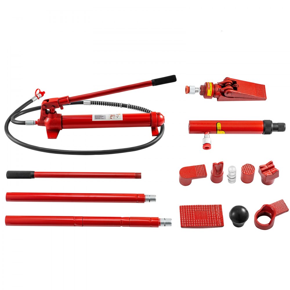 010843999116 - Heavy-Duty 12 Ton Hydraulic Jack Kit for Auto Repairs