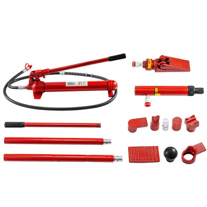 010843999116 - Heavy-Duty 12 Ton Hydraulic Jack Kit for Auto Repairs