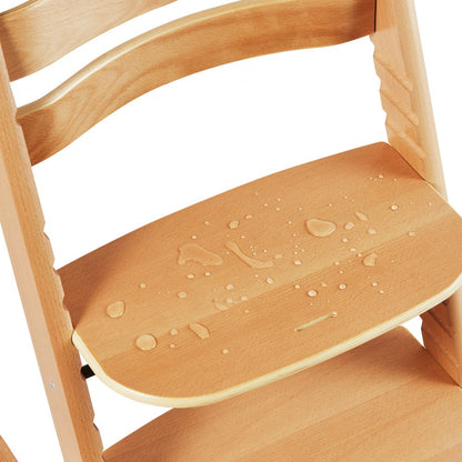 LPK928 - Adjustable Wooden High Chair for Infants & Toddlers, Easy Assembly