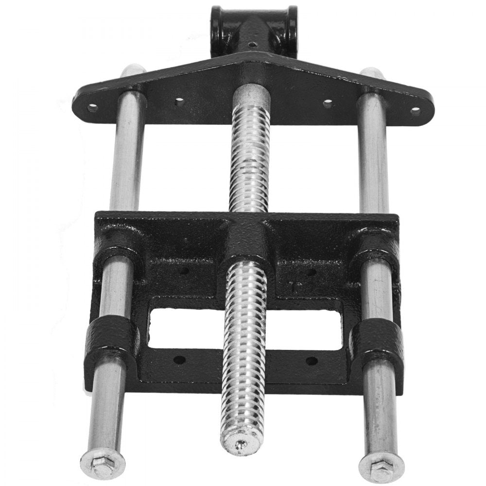 010786380359 - 7 Inch Cast Iron Wood Vise for Custom Workbench