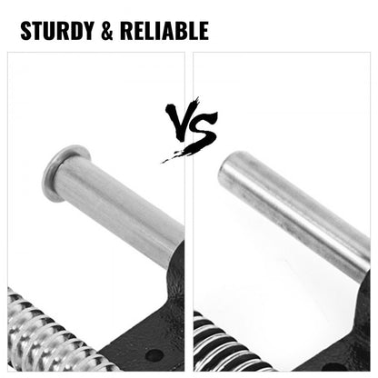 010786380359 - 7 Inch Cast Iron Wood Vise for Custom Workbench