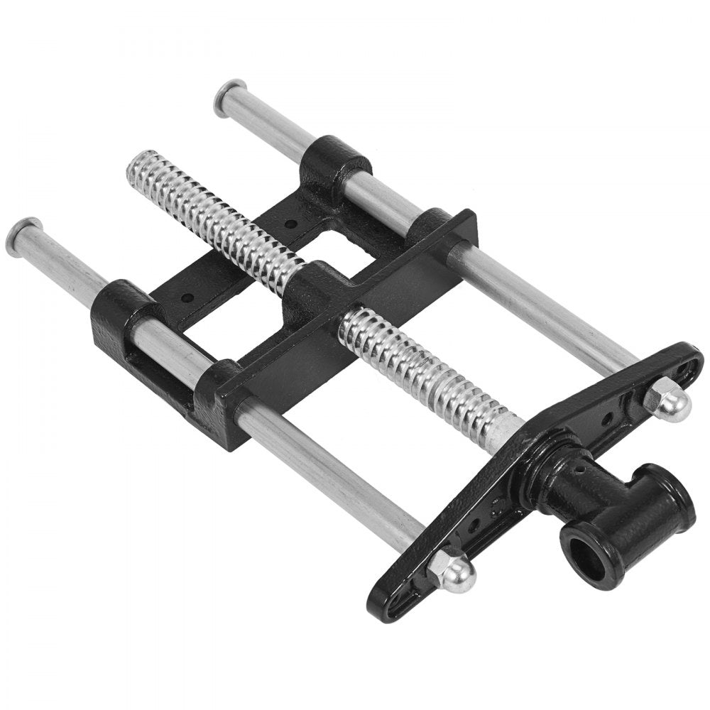 010786380359 - 7 Inch Cast Iron Wood Vise for Custom Workbench