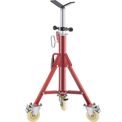 VV-P-1107AV - Adjustable Pipe Stand, 28-52 inches, 882 lbs, with Casters