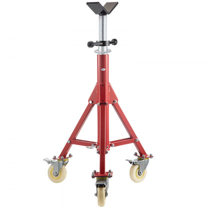 VV-P-1107AV - Adjustable Pipe Stand, 28-52 inches, 882 lbs, with Casters