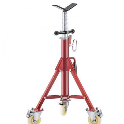 VV-P-1107AV - Adjustable Pipe Stand, 28-52 inches, 882 lbs, with Casters