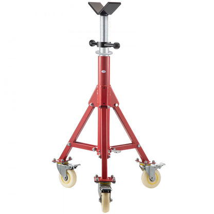 VV-P-1107AV - Adjustable Pipe Stand, 28-52 inches, 882 lbs, with Casters