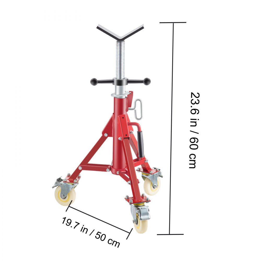 VV-P-1107BV - Adjustable Pipe Jack Stand 23.6-42.5" with 882 LB Capacity