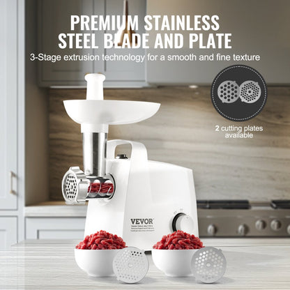 MG-1243R - 300W Electric Tomato Strainer & Sauce Maker with Versatile Accessories