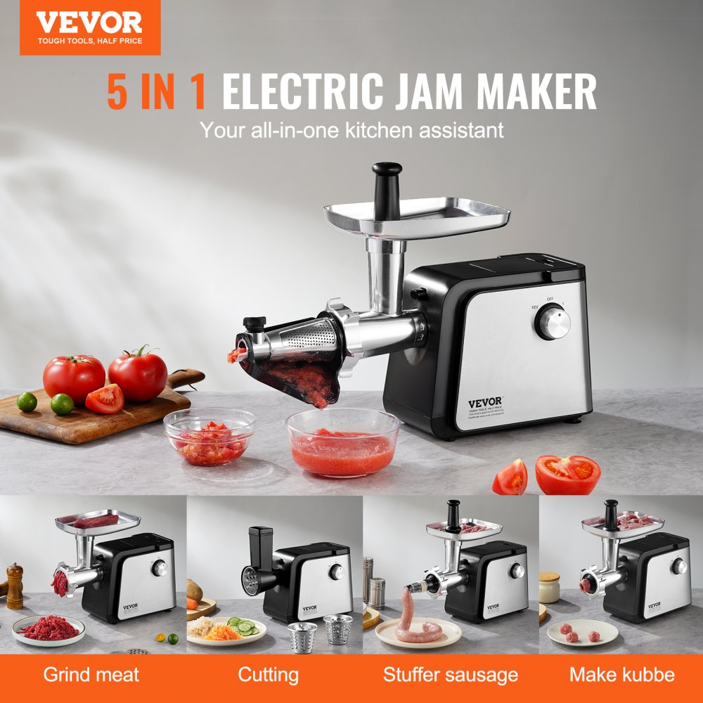 MG-2035R - 500W Electric Tomato Strainer & Multifunctional Kitchen Helper