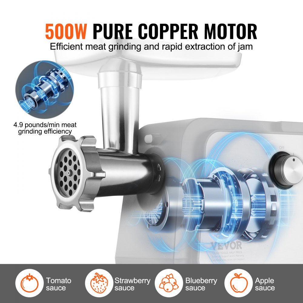 MG-2035R - 500W Electric Tomato Strainer & Multifunctional Kitchen Helper