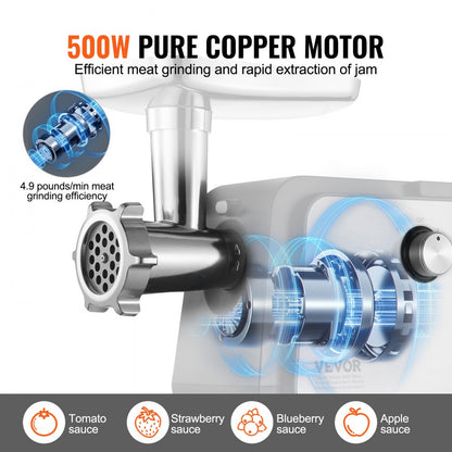 MG-2035R - 500W Electric Tomato Strainer & Multifunctional Kitchen Helper