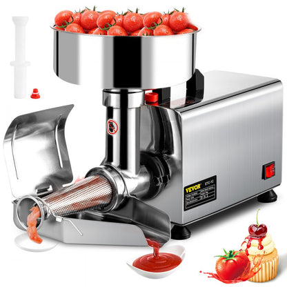 ETC-1C - 370W Electric Tomato Strainer for Quick Sauce Preparation