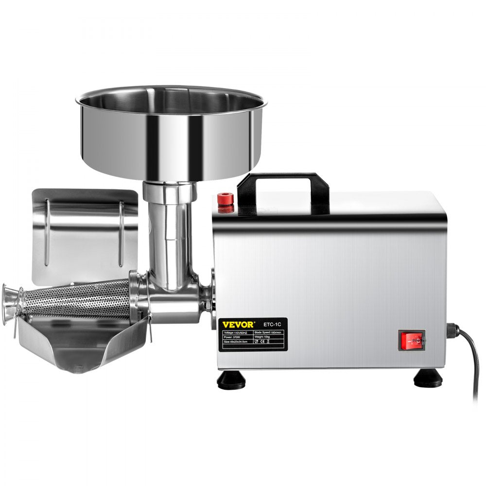 ETC-1C - 370W Electric Tomato Strainer for Quick Sauce Preparation