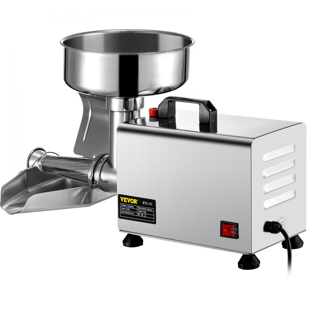 ETC-1C - 370W Electric Tomato Strainer for Quick Sauce Preparation