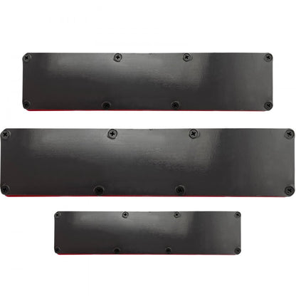 3SETR - Magnetic Socket Organizers for 68 SAE Sockets, Rubber Backing