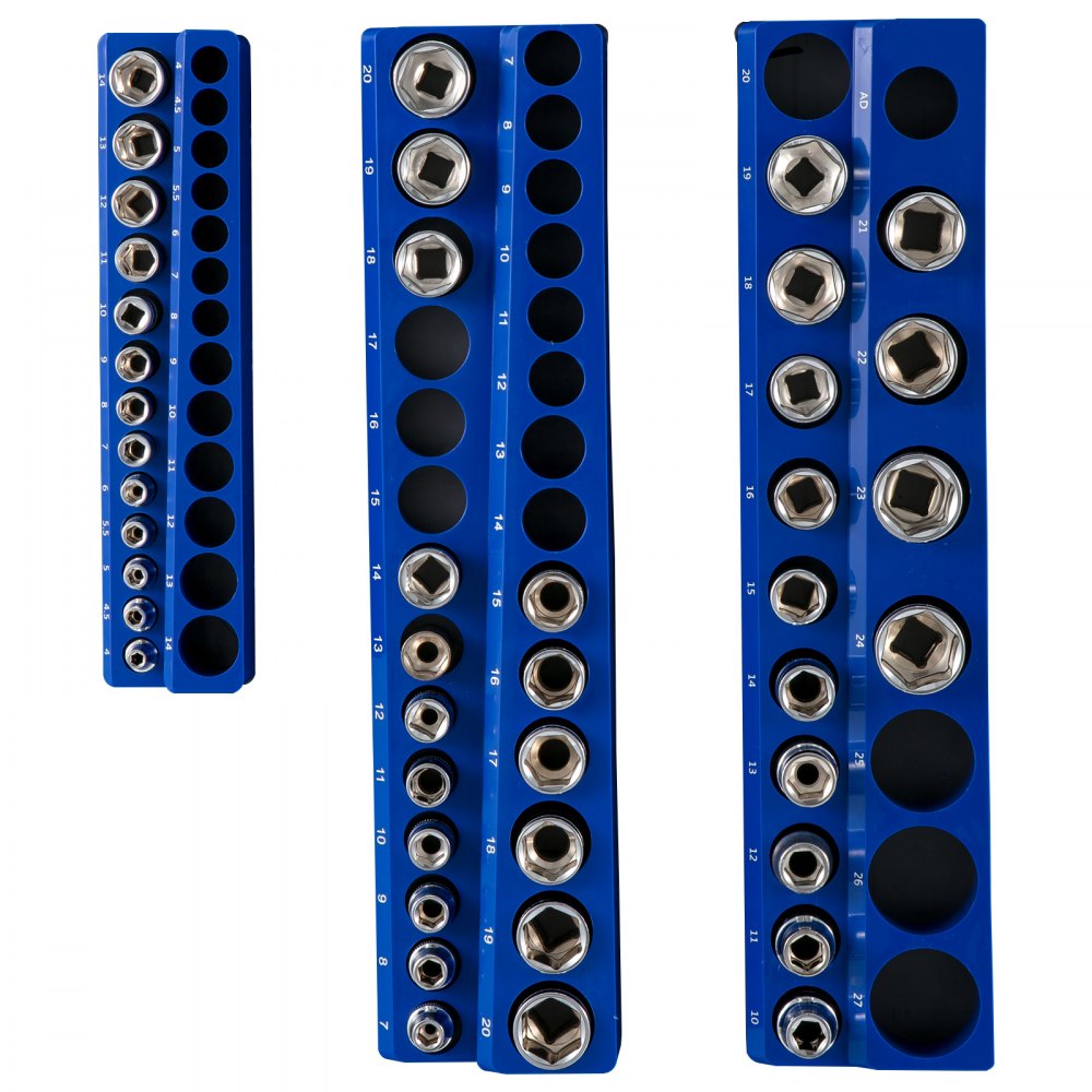 3SETB - Magnetic Organizer for 73 Sockets with Non-Marring Backing