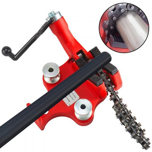 010897231251 - Durable Cast-Iron Chain Vise for 1/8 to 5-Inch Pipes