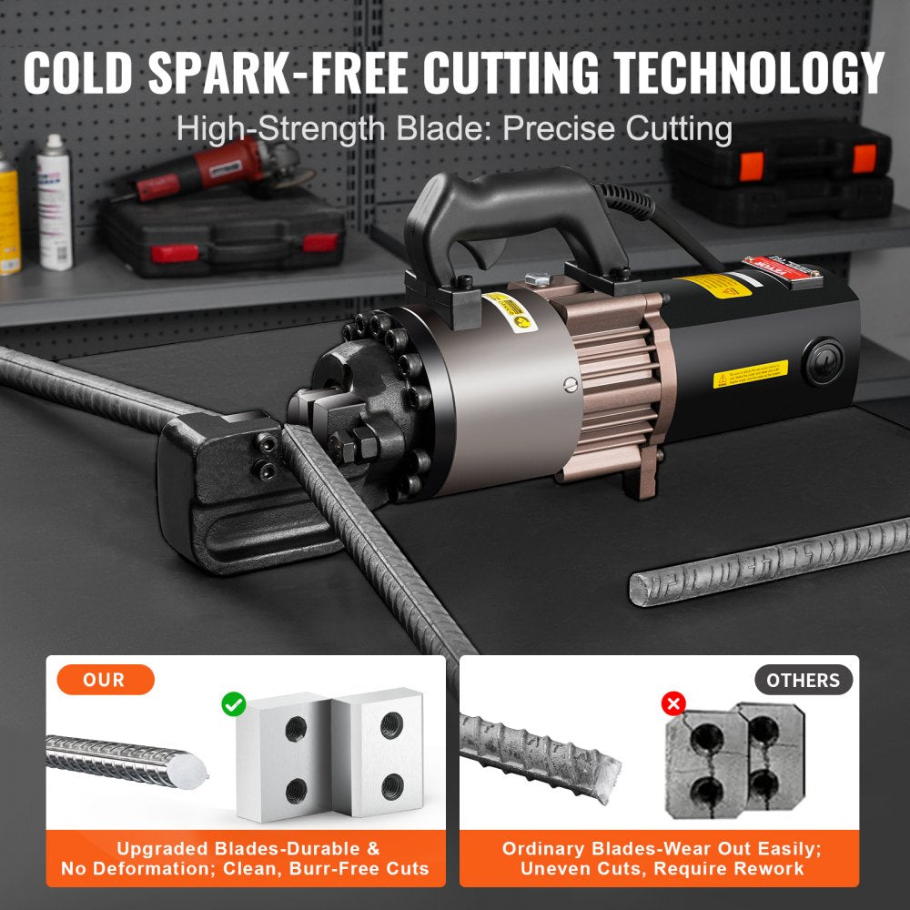 BC-300 - 2000W Electric Hydraulic Rebar Cutter for Up to 1.1 Inch Bars