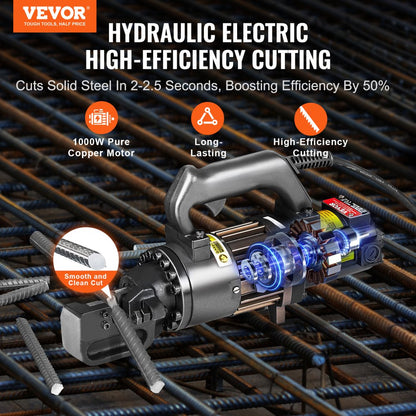 RC-20 - Efficient Electric Hydraulic Rebar Cutter for 3/4" Rebar