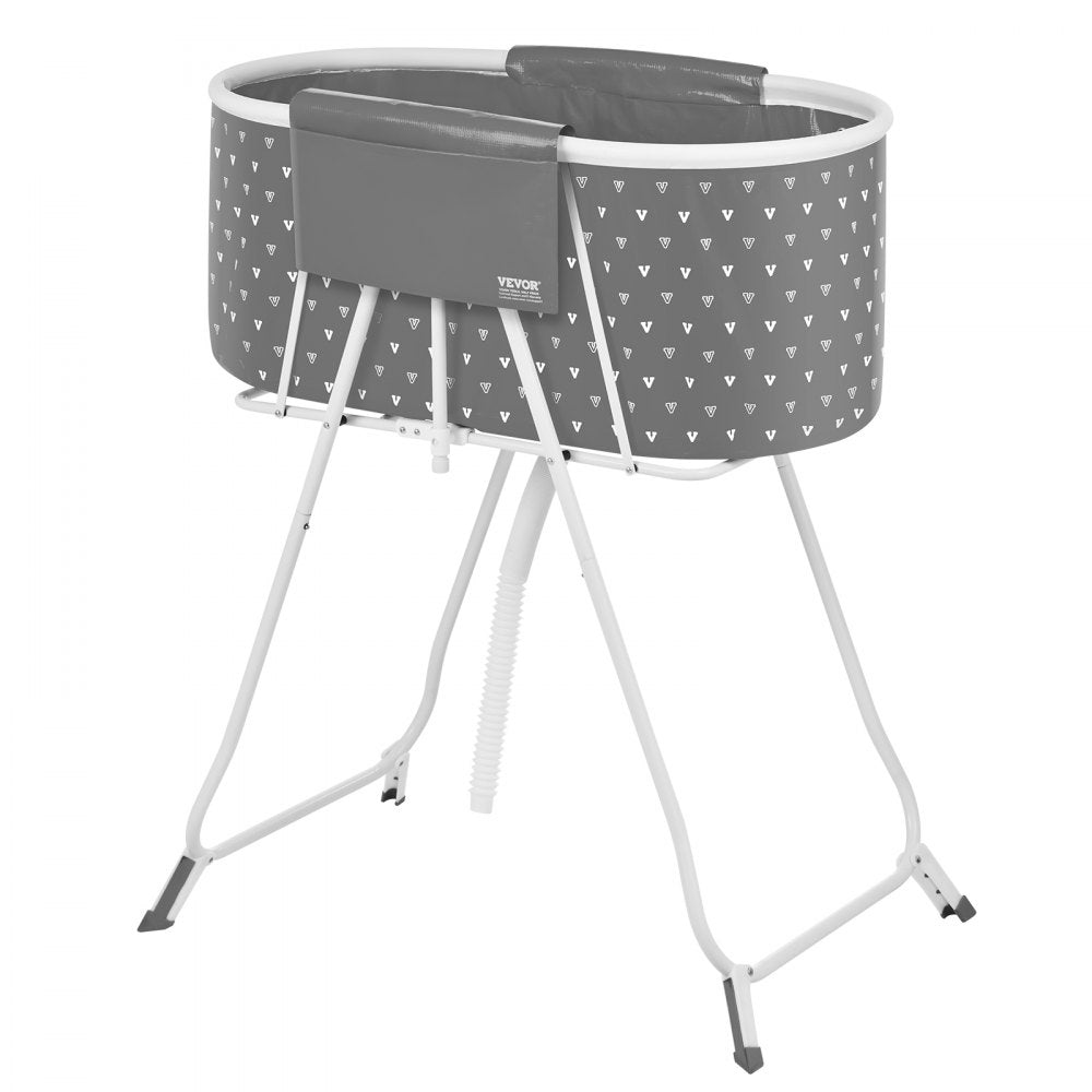 HGT0056 - Portable Foldable Pet Bathtub for Small & Medium Dogs