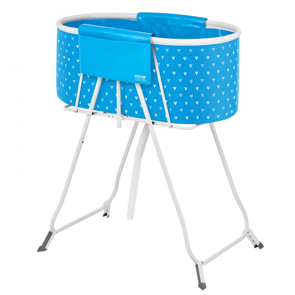 HGT0056 - Portable Foldable Dog Bathtub for Small & Medium Pets