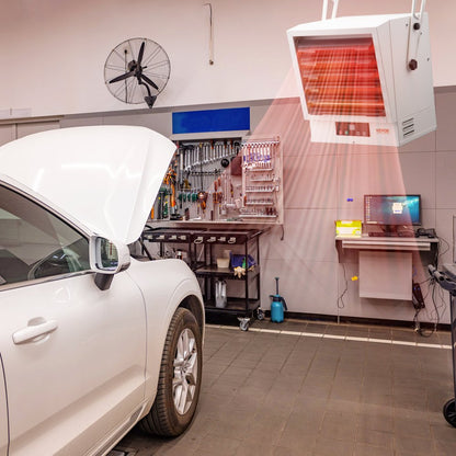 BGP2102-100R - 10000W Electric Garage Heater for 90 sq. m. Spaces