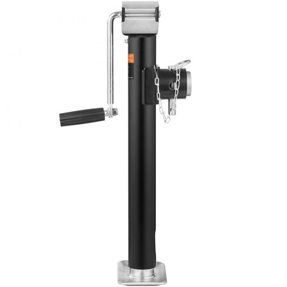TJP-5002S-B - Heavy-Duty Carbon Steel Trailer Jack, 5000 lb Capacity