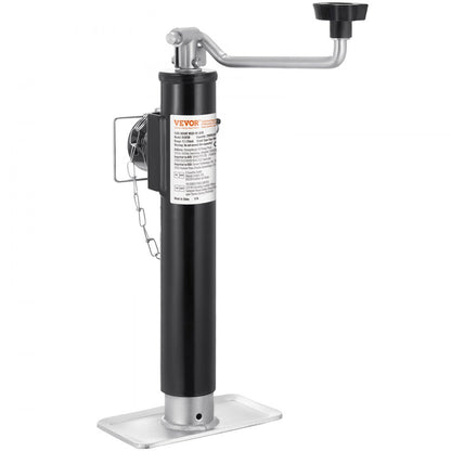 R20TSR - Heavy-Duty 2000 lbs Trailer Jack with 10" Travel & Rust-Proof Coating