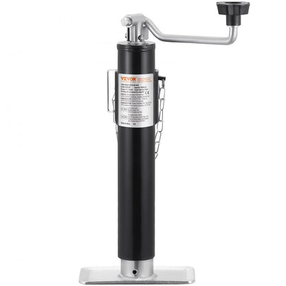 R20TSR - Heavy-Duty 2000 lbs Trailer Jack with 10" Travel & Rust-Proof Coating