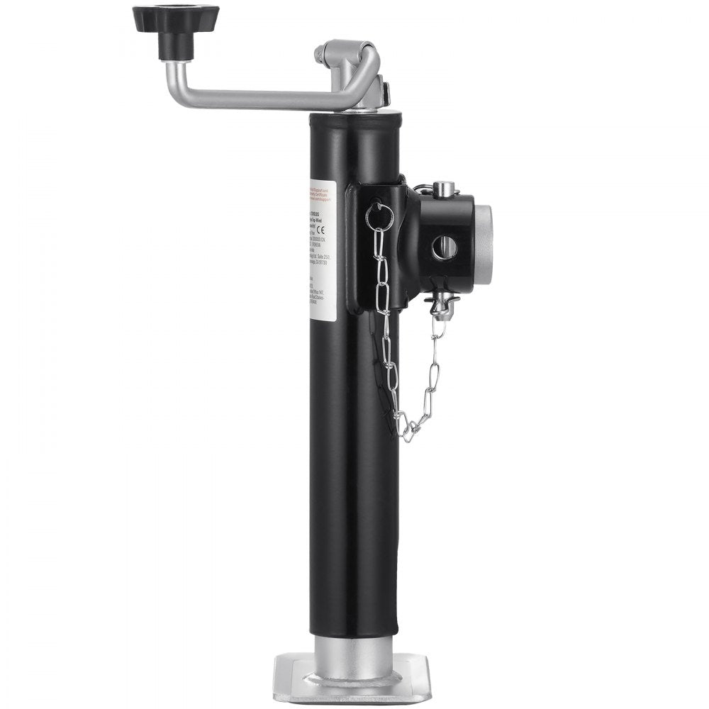 R20TSR - Heavy-Duty 2000 lbs Trailer Jack with 10" Travel & Rust-Proof Coating