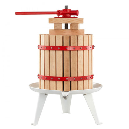 LD-BP12 - 3.2 Gal Beech Wood Manual Fruit & Wine Press