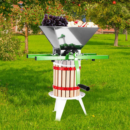 LD-OM7 - 7L Stainless Steel Fruit Crusher for Cider & Wine Making