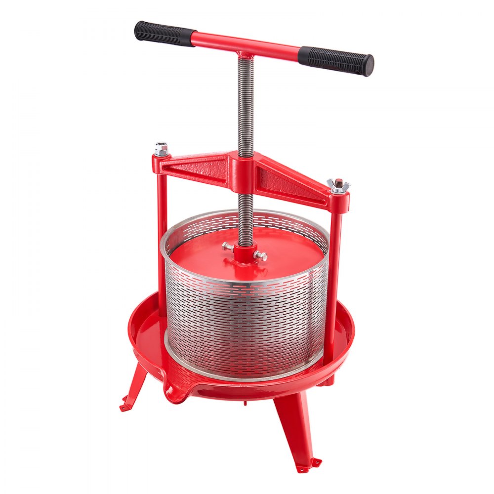 LD-BP0902 - 9L Stainless Steel Wine Press with Large Presser Plate