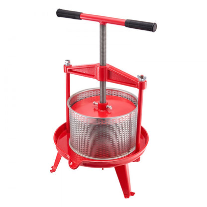 LD-BP0902 - 9L Stainless Steel Wine Press with Large Presser Plate