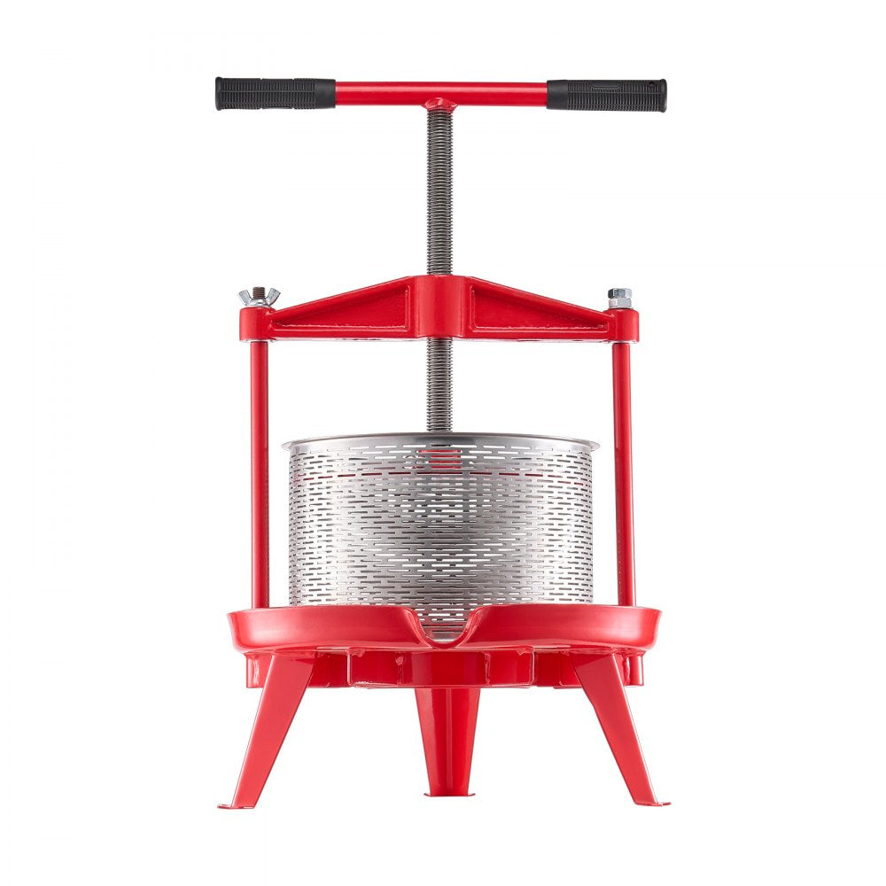 LD-BP0902 - 9L Stainless Steel Wine Press with Large Presser Plate