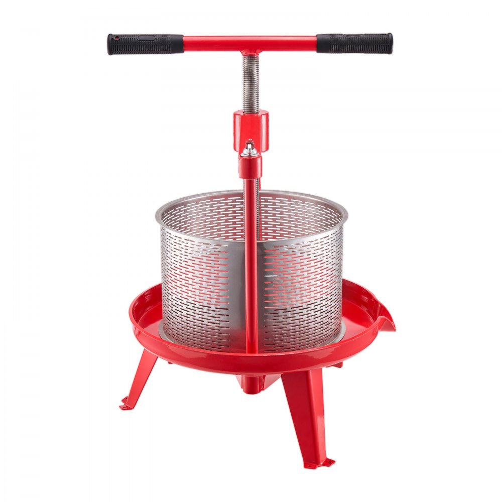 LD-BP0902 - 9L Stainless Steel Wine Press with Large Presser Plate