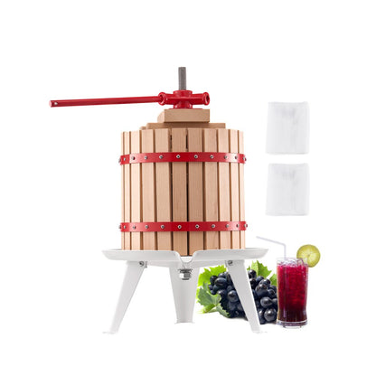LD-BP12 - 3.2 Gal Fruit Wine Press with Thicker Pressure Block