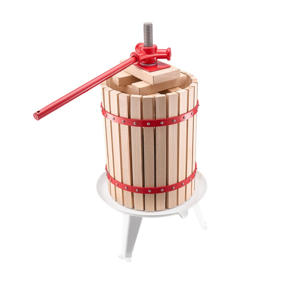 LD-BP18 - 18L Wood Fruit Wine Press with Enhanced Pressure Block