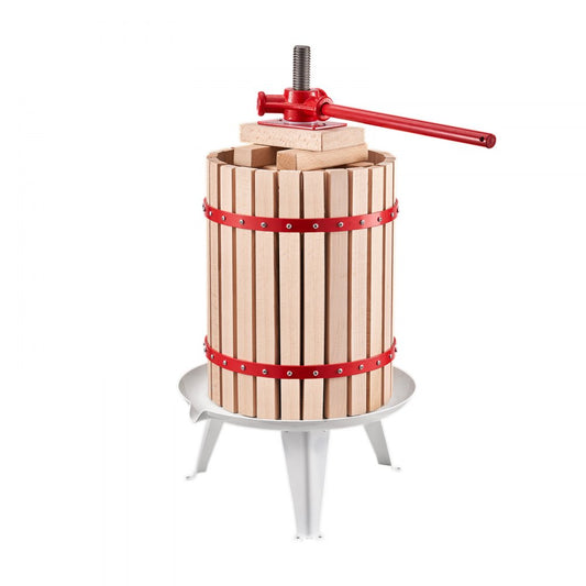 LD-BP18 - 18L Wood Fruit Wine Press with Enhanced Pressure Block