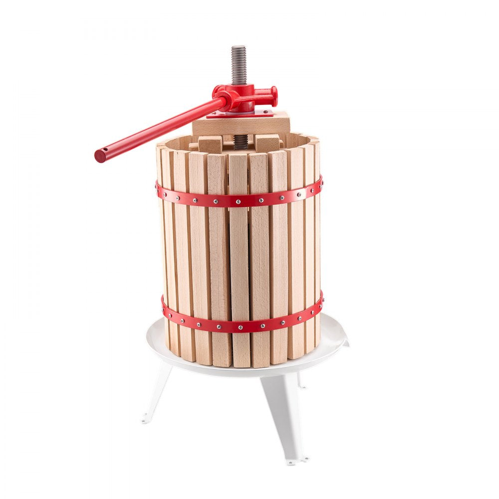 LD-BP18 - 18L Wood Fruit Wine Press with Enhanced Pressure Block