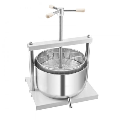 LD-SS12 - 12L Stainless Steel Fruit Wine Press for Juicing & More