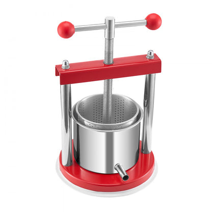 FP1.5-S - 1.65L Stainless Steel Manual Fruit Wine & Juice Press