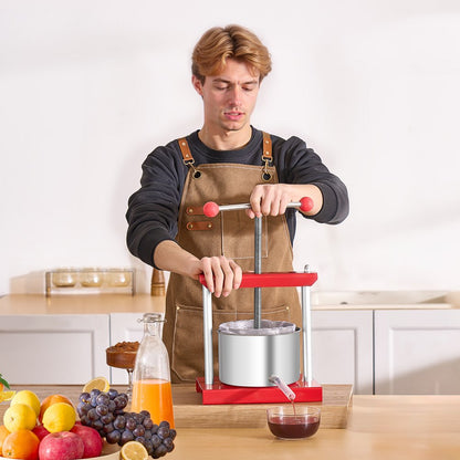 SFP-3L - 3L Stainless Steel Fruit Wine Press for Efficient Juice Extraction