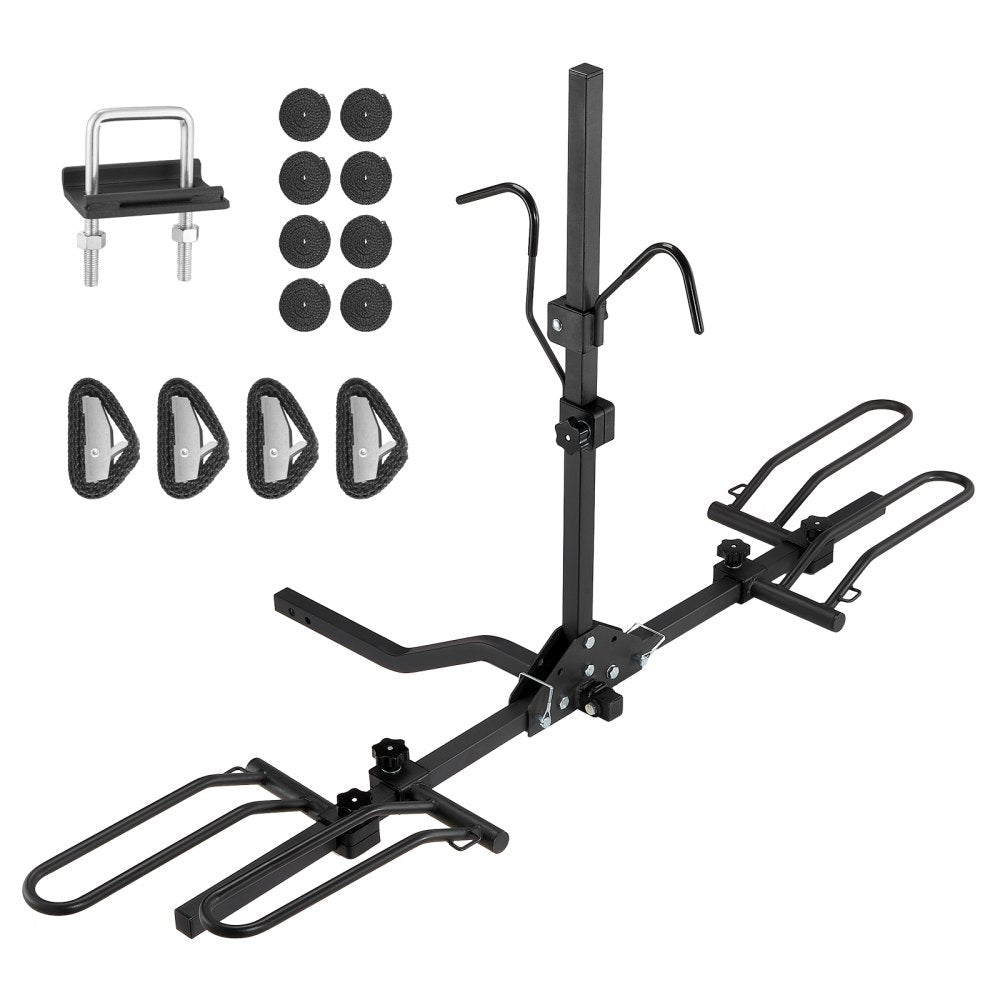 RC-1803J 2-Bike Hitch Rack for Stable Transport of E-Bikes