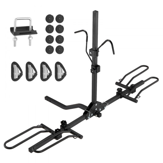 RC-1803J 2-Bike Hitch Rack for Stable Transport of E-Bikes