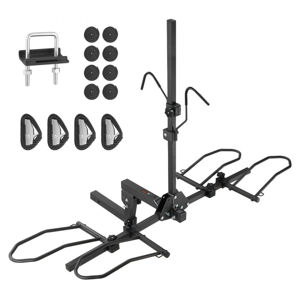 RC-1803I - Durable Steel 2-Bike Hitch Rack with Anti-Wobble Technology